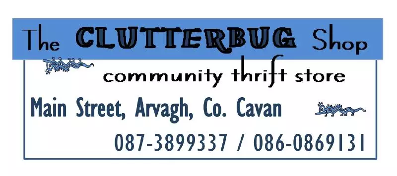 Clutterbug Logo (Half Page Advert)